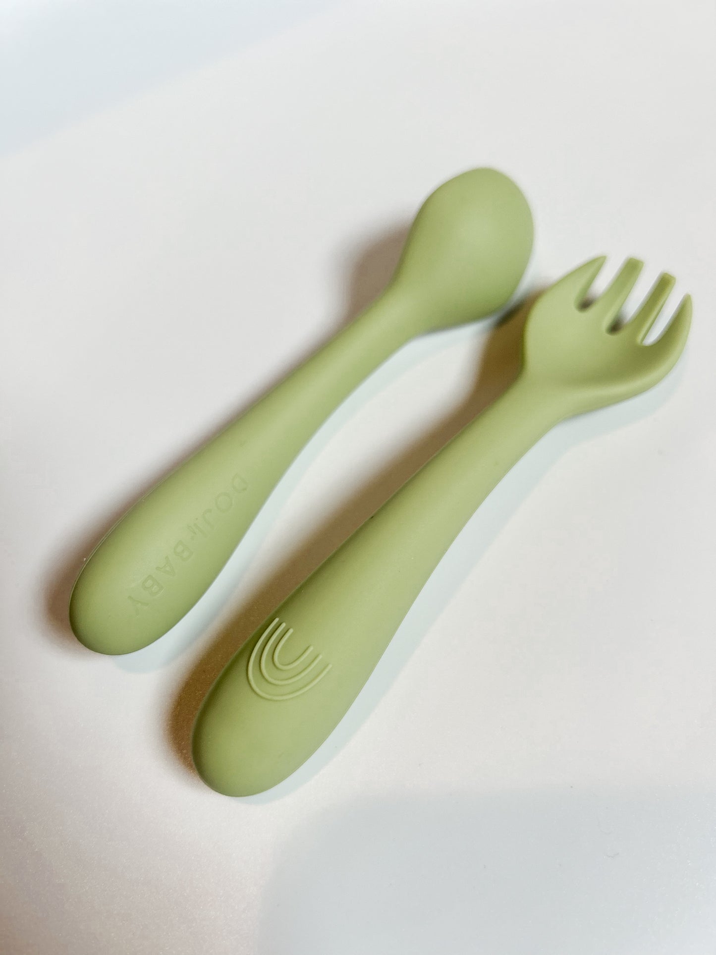 Silicone Spoon & Fork
